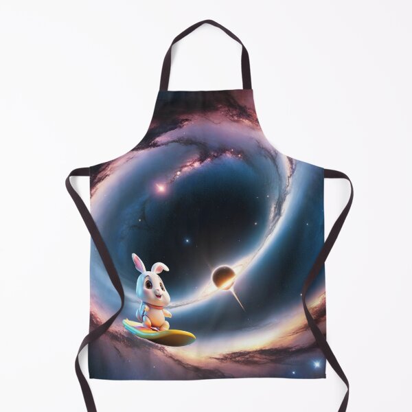 Item preview, Cowabunga Bunnies in Space 22, Surfing the Event Horizon designed and sold by Randall Bennett.
