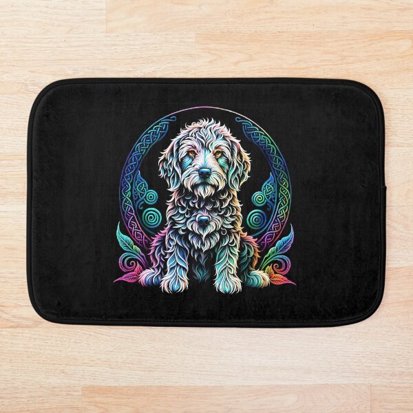 Item preview, Labradoodle Neon Dog designed and sold by Wags & Tails.