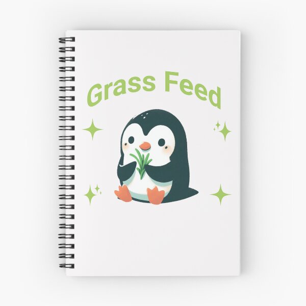Item preview, grass feed Penguin designed and sold by LemuellTrends.