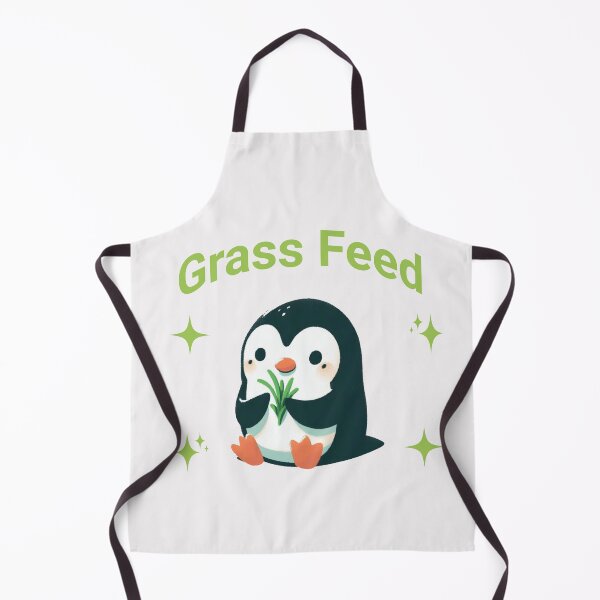 Item preview, grass feed Penguin designed and sold by LemuellTrends.