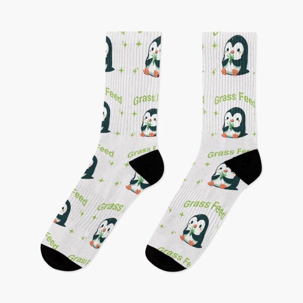 Item preview, grass feed Penguin designed and sold by LemuellTrends.