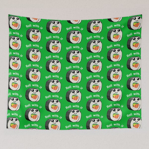 Item preview, Roll with it - Cute Sushi Roll designed and sold by houseofwray.