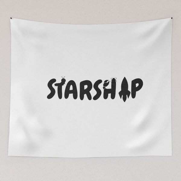 Item preview, STARSHIP- Dark (Re-Imagined Musical Logo) designed and sold by thatthespian.