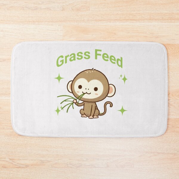 Item preview, grass feed Monkey designed and sold by LemuellTrends.