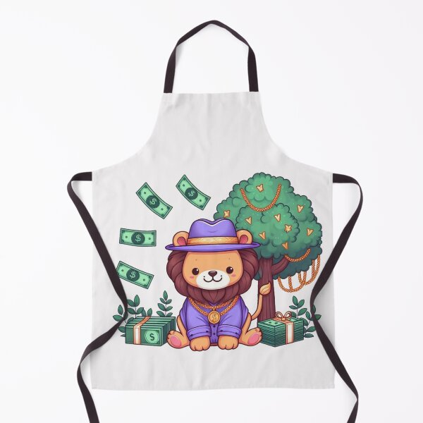 Aperçu de l'œuvre Lion arbre dollar créée et vendue par LemuellTrends.