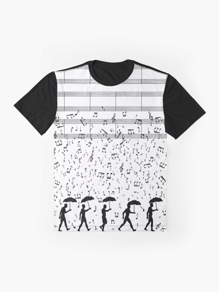 Alternate view of Singing in the Raaaain Graphic T-Shirt