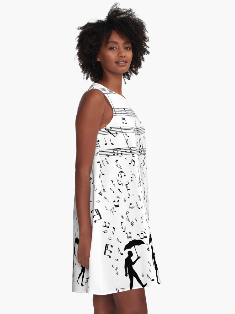 Alternate view of Singing in the Raaaain A-Line Dress