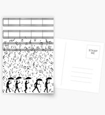 Singing in the Raaaain Postcards