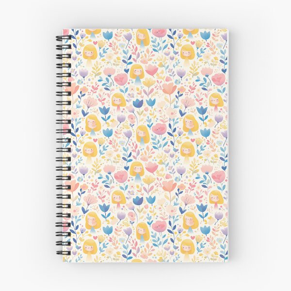 Item preview, Springtime Girls Floral Pattern designed and sold by roll4fun.