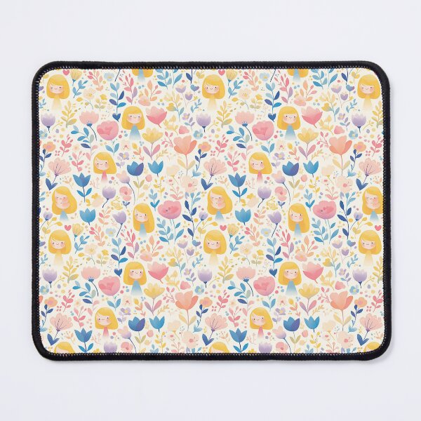 Item preview, Springtime Girls Floral Pattern designed and sold by roll4fun.