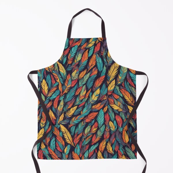Item preview, Abstract Colorful Feathers Pattern designed and sold by calibrit.