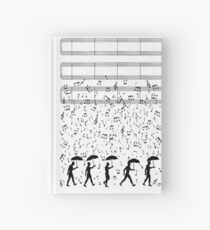 Cuaderno de tapa dura Cantando en el Raaaain