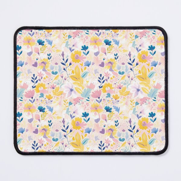 Aperçu de l'œuvre Motif floral pastel créée et vendue par roll4fun.