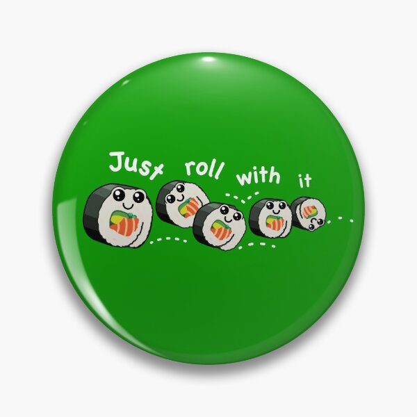 Item preview, Just roll with it - Cute Sushi Rolls designed and sold by houseofwray.
