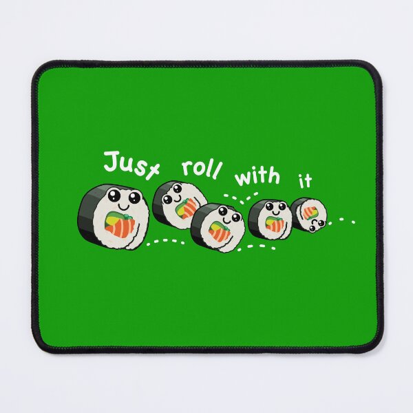 Item preview, Just roll with it - Cute Sushi Rolls designed and sold by houseofwray.
