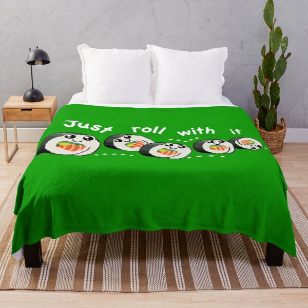 Item preview, Just roll with it - Cute Sushi Rolls designed and sold by houseofwray.