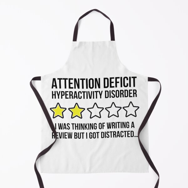Item preview, Attention deficit hyperactivity disorder humorous review  designed and sold by Rachel the Artist .