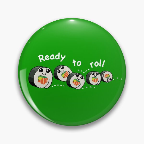 Item preview, Ready to roll - Cute Sushi Rolls designed and sold by houseofwray.