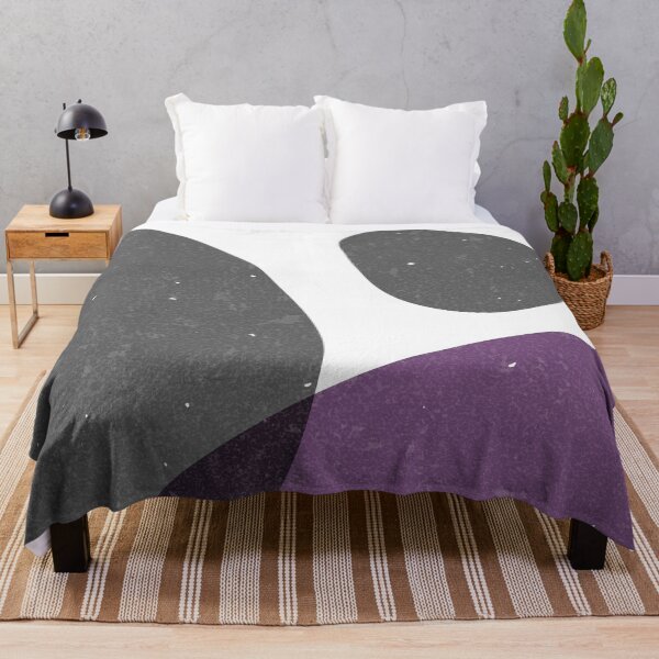 Item preview, Béziama Colorida II - Snow, Slate, Plum designed and sold by Irene Estelle.