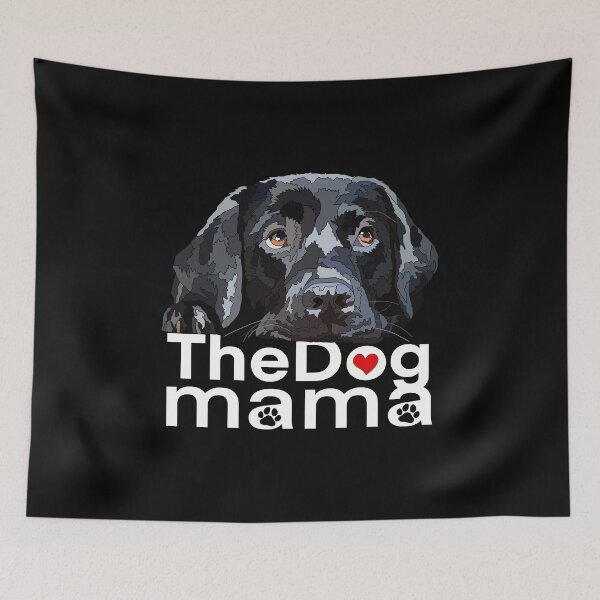 Item preview, The Dog Mama Black Labrador designed and sold by Just-Arts-4U.