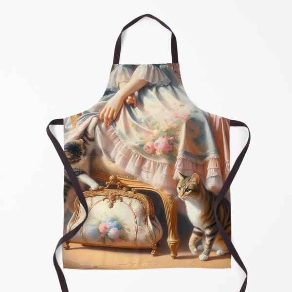 Item preview, Rococo Playful Cats Delight designed and sold by DeenaDee.