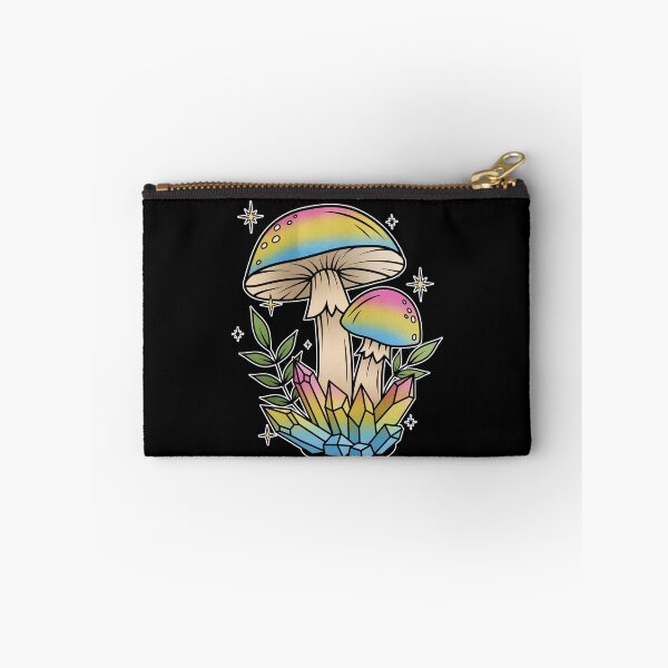 Item preview, Pansexual Mushroom LGBT Pride Flag designed and sold by Clara Hollins.