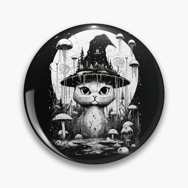 Aperçu de l'œuvre Chat champignon créée et vendue par CuriousHeart.