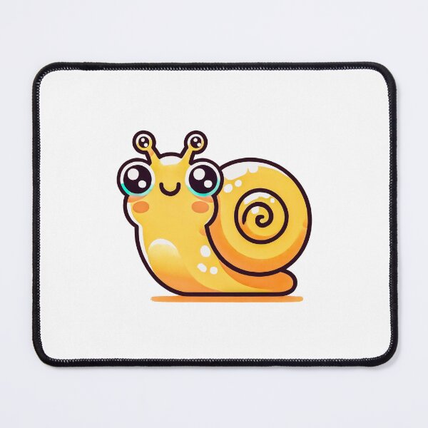 Item preview, Adorable Minimalist Snail - Cute Cartoon Style Illustration designed and sold by Simplystik.
