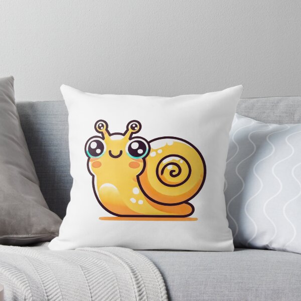 Item preview, Adorable Minimalist Snail - Cute Cartoon Style Illustration designed and sold by Simplystik.