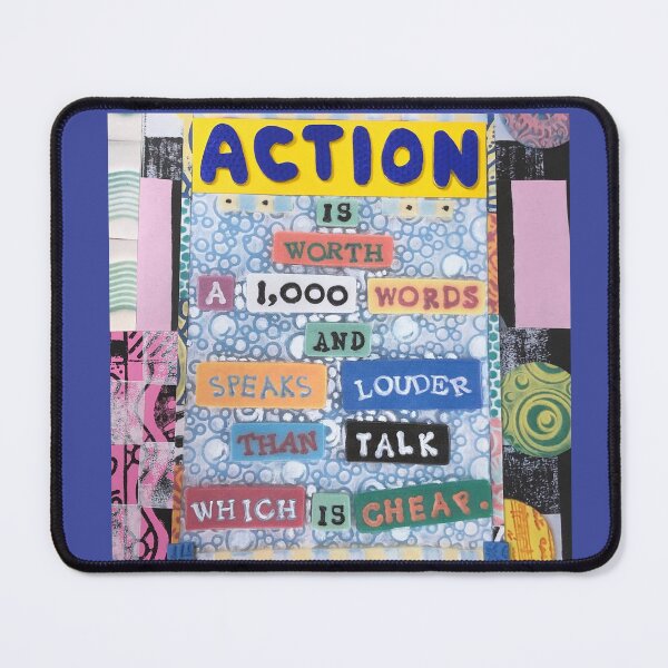 Item preview, Action Speaks designed and sold by prunellaparsnip.
