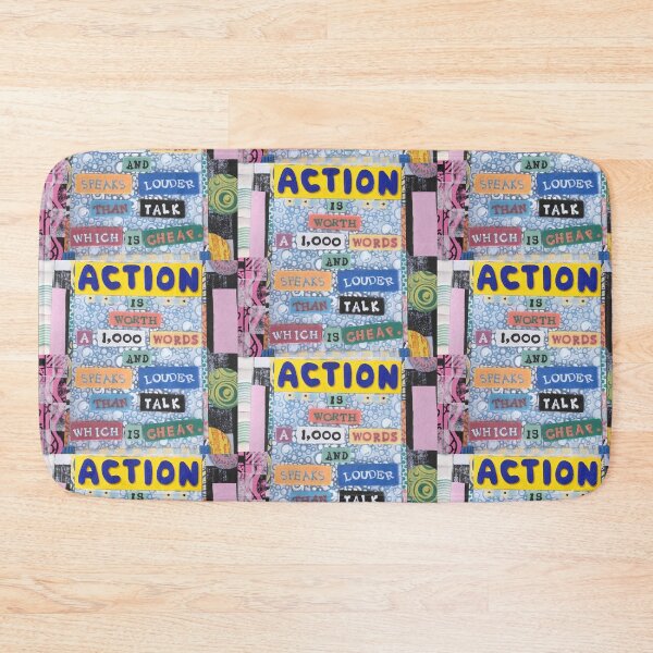 Item preview, Action Speaks designed and sold by prunellaparsnip.