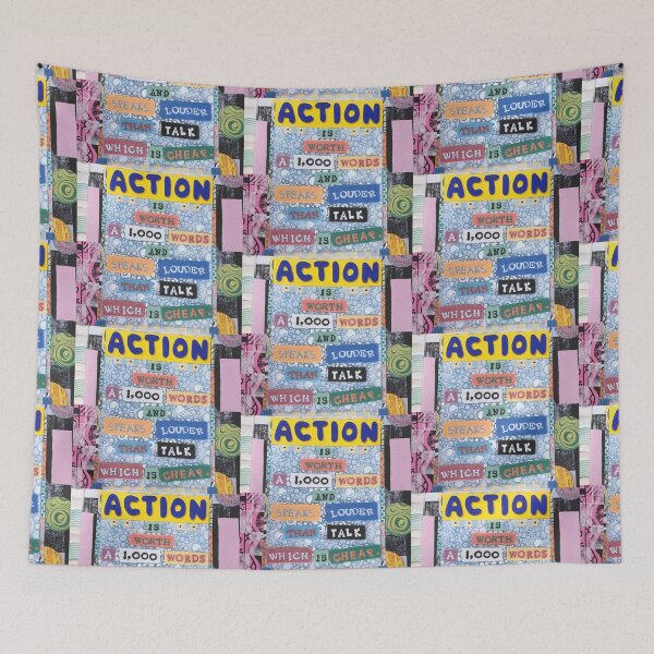 Item preview, Action Speaks designed and sold by prunellaparsnip.