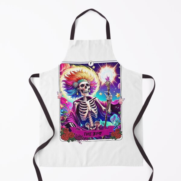 Item preview, The Radiant Conjurer tarot, The Luminous Sorcerer, The Enchanted Skeleton designed and sold by RETRO REVIVAL.