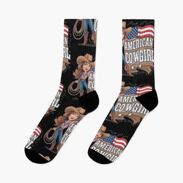 Item preview, Cute American Woman Cowgirl designed and sold by PlanetMarker.