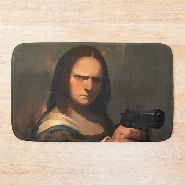 Item preview, Mona Isa inspired thug designed and sold by Nowshin Tasnim.