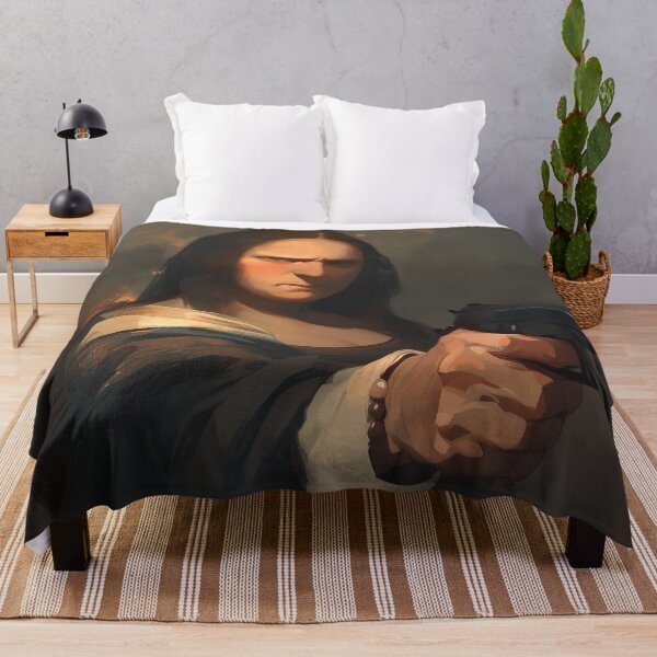 Item preview, Mona Isa inspired thug designed and sold by Nowshin Tasnim.