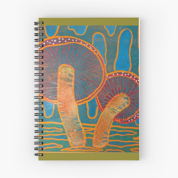 Item preview, Hongos goteantes alucinantes designed and sold by EyeCandyCanvas.