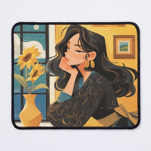 Item preview, Mona Isa inspired modern designed and sold by Nowshin Tasnim.