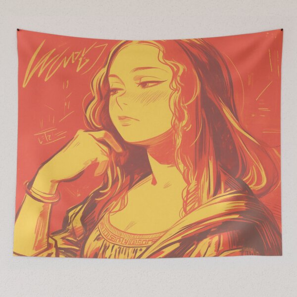Item preview, Mona Isa inspired  designed and sold by Nowshin Tasnim.