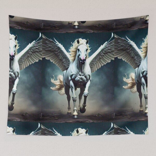 Item preview, Majestic Midnight Flight; The Luminescent Pegasus designed and sold by Highhocreations.