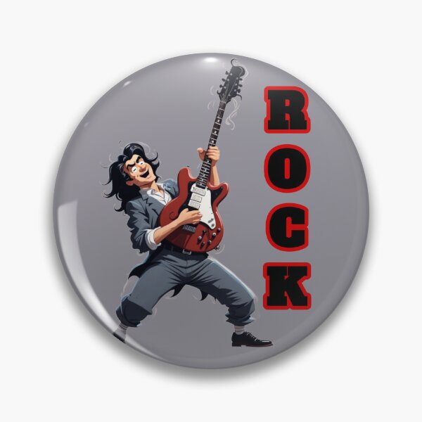 Item preview, Energetic rock guitarist designed and sold by Artbellachi.