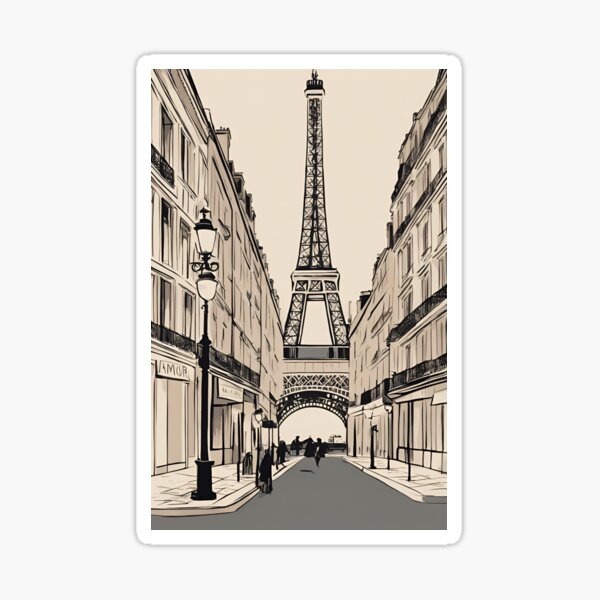 Item preview, Paris - Chic French Design designed and sold by FrenchTouch77.