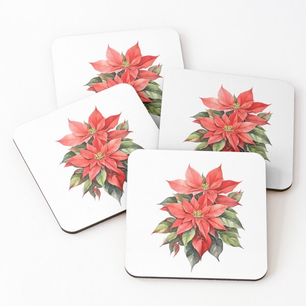 Item preview, Poinsettia (Euphorbia pulcherrima) designed and sold by HOMETOWN86.