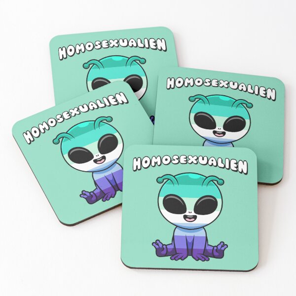 Item preview, Homosexualien Gay Mens Pride  designed and sold by everything4eva.