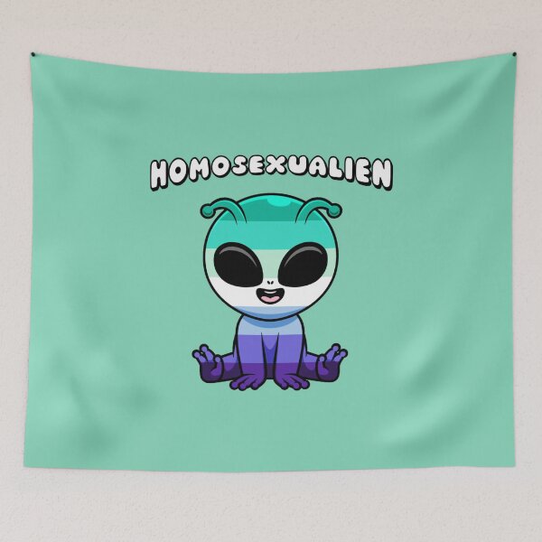 Item preview, Homosexualien Gay Mens Pride  designed and sold by everything4eva.