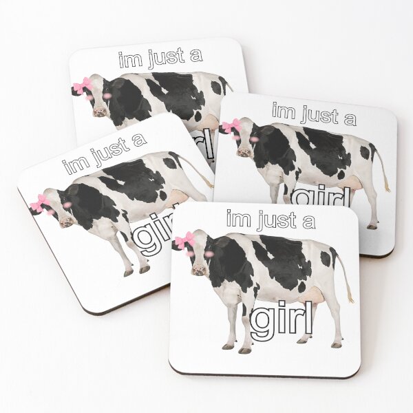 Item preview, im just a girl cow designed and sold by SillyLittleSnek.