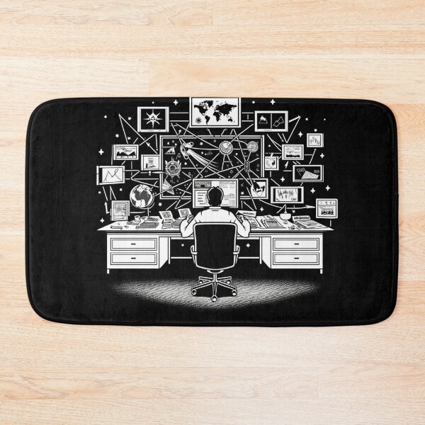 Item preview, Conspiracy Theorist's Desk designed and sold by Estamp-you.
