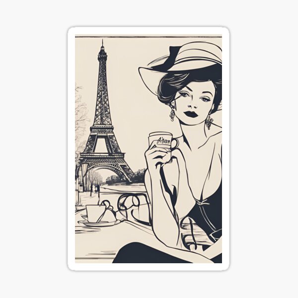 Item preview, Paris - Chic French Design designed and sold by FrenchTouch77.