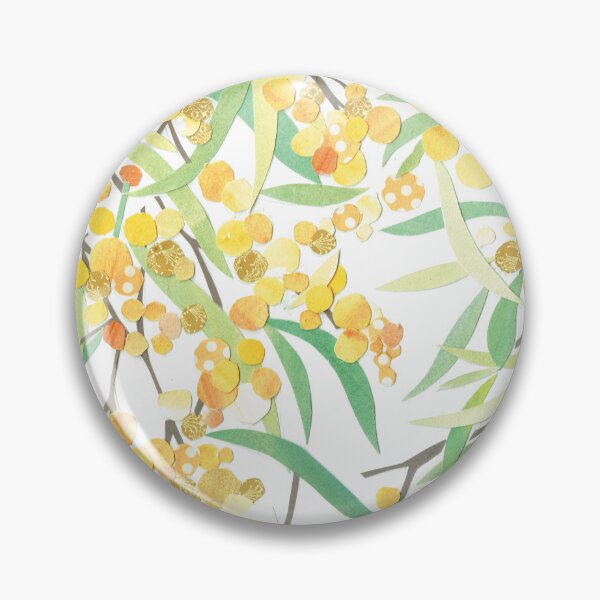 Item preview, Wattle Collage designed and sold by Helen Ashley.