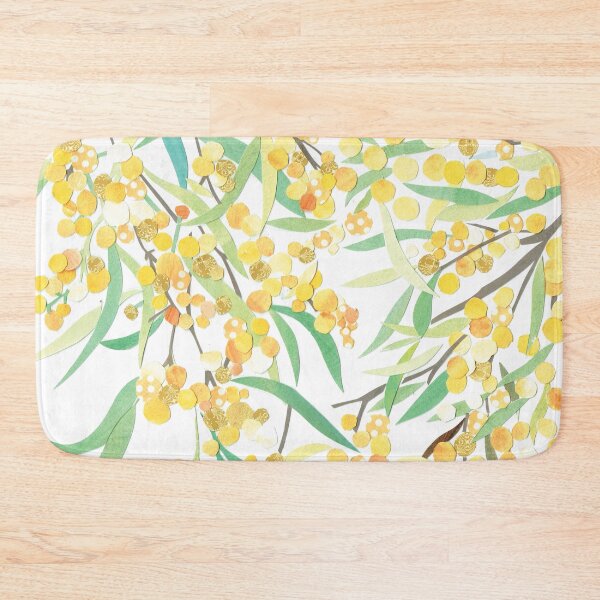 Item preview, Wattle Collage designed and sold by Helen Ashley.